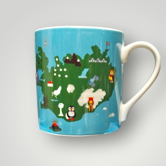 Collectible Beautiful designed coffee mug imported from ICELAND🇮🇸Souvenir New - Picture 10 of 12